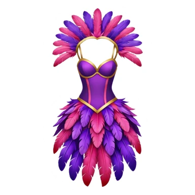 carnival-mas-costume,-red,-purple-and-pink-preferably,-full-costume-feathers-at-the-back- sticker