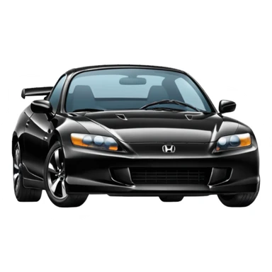 Black honda sticker