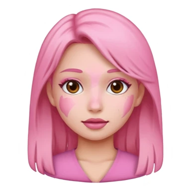 بنات ورديات sticker