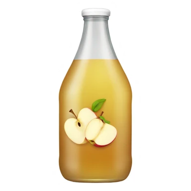 apple juice sticker