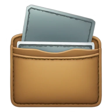 empty wallet with dust sticker