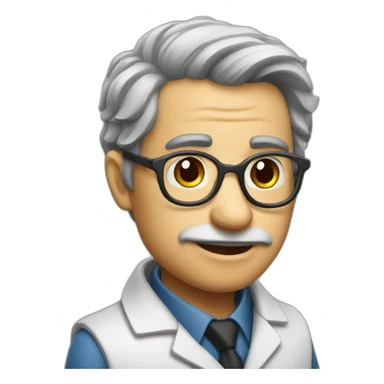 mole scientist sticker