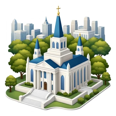 Temple of the Church of Jesus Christ of Latter-day Saints in St. Louis, Missouri sticker