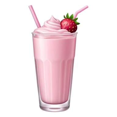 Milkshake de morango sticker