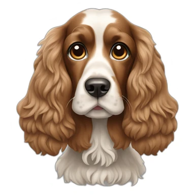 Dog-english-cocker-spaniel-full-body sticker