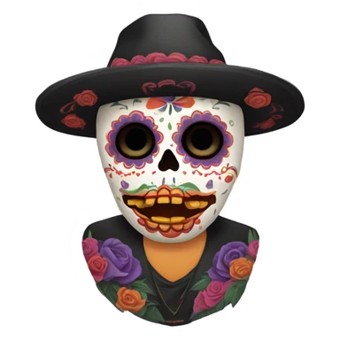 dia de los muertos sticker