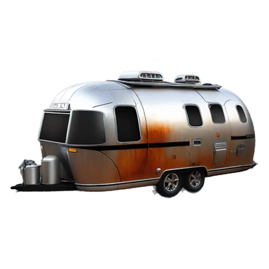 Darth Vader airstream rc caravan rusted  sticker