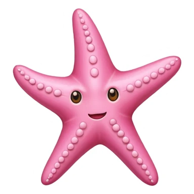  pink starfish sticker