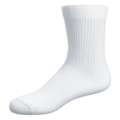 White Nike socks  sticker