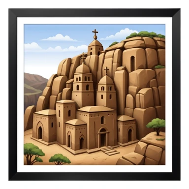 Lalibela Rock-Hewn Churches sticker