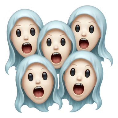 screaming souls of the ancestory sticker