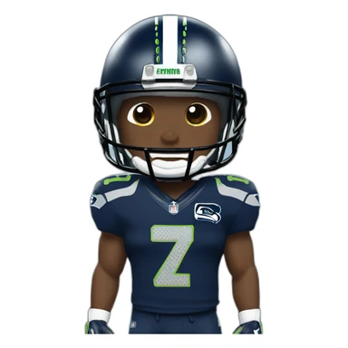 nfl Seattle Seahawks player sticker