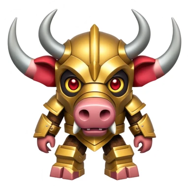 Minecraft Piglin sticker