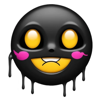 just the word "bitch" written sticker