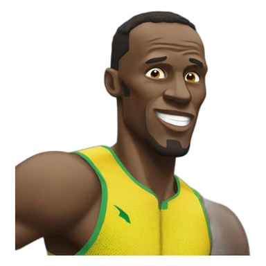 Usain Bolt sticker