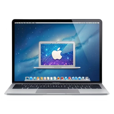 A MacBook screen with Tumblr dashboard open and a glitter cursor. sticker