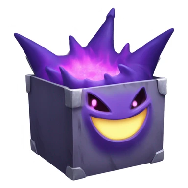 THE 🪄🪄🪄MAGIC BOX🗿 box of magic light gengar  sticker