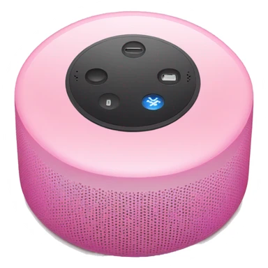 Pink echo dot sticker