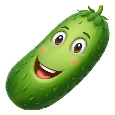 Larry the Cucumber from VeggieTales sticker