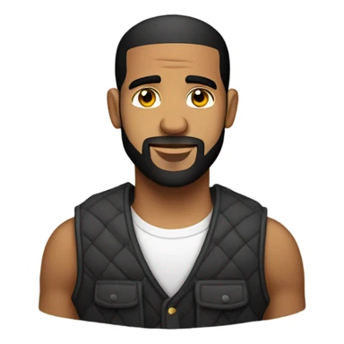 Drake in vest sticker