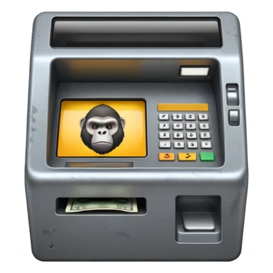 ATM FROM GORILLA TAG sticker