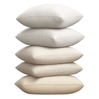 aesthetic pillow stack sticker