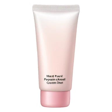 Light pink hand cream sticker