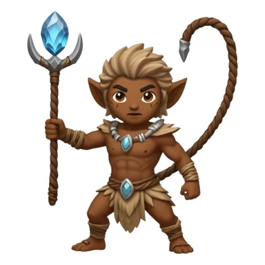 earth elemental long whip sticker