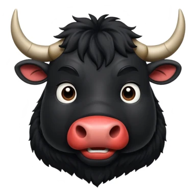 Ferdinand (black) from the Ferdinand disney movie sticker