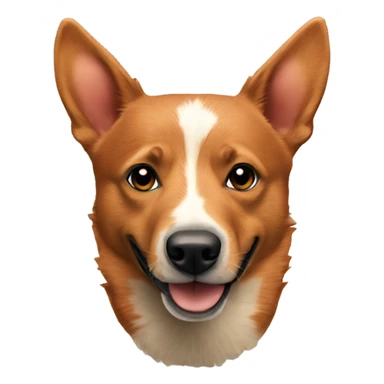 Red heeler sticker