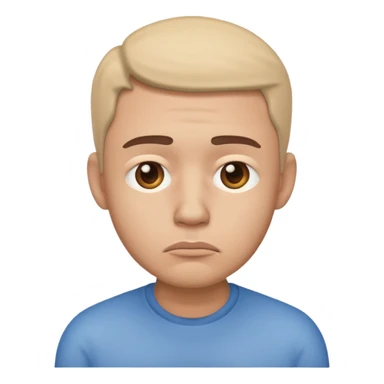 🥺😔 pero 3 D masculino  sticker