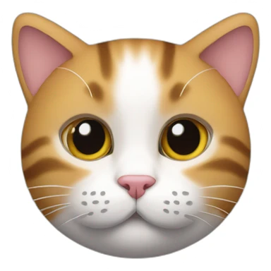 AirPods avec un chat dessus  sticker