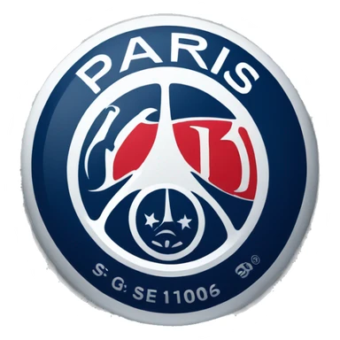 Psg logo sticker