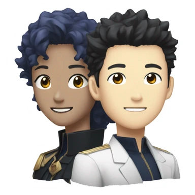 Ai and SONJIN WOO FORM SOLO LEVELING sticker