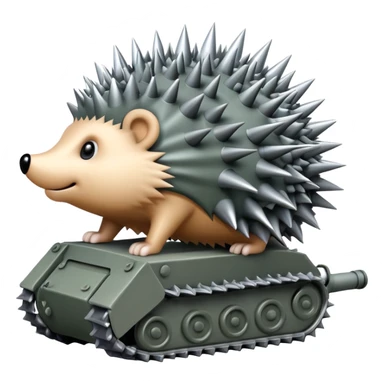 Czech hedgehog (anti-tank obstacle) sticker