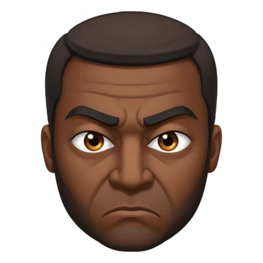 angry Iraqi, in profile sticker