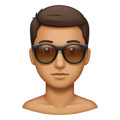 School ￼with sunglasses sticker