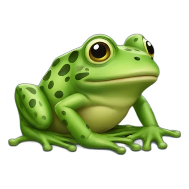 peepo the frog sticker