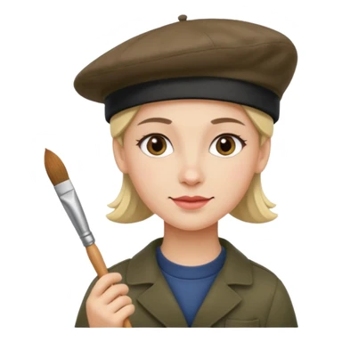 Austrian painter sticker