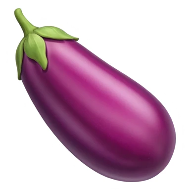Pink eggplant sticker