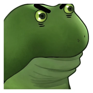 confused man sticker