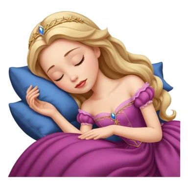 uyuyan güzel  sticker