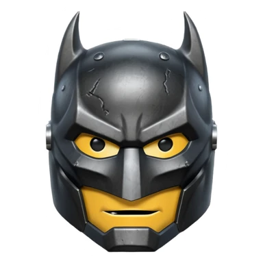 Dark Knight helmet sticker
