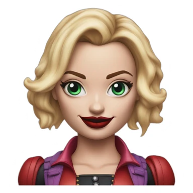 Margot Robbie Harley quinn sticker