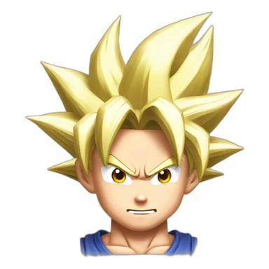 goku super sayan sticker