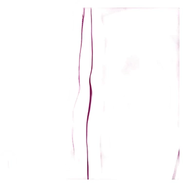 Realistic magenta cut out silk crop top blouse. sticker