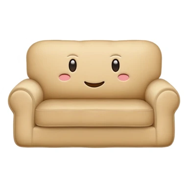 Couch cushion one color  sticker