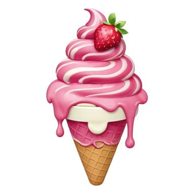 ice cream cup  sticker