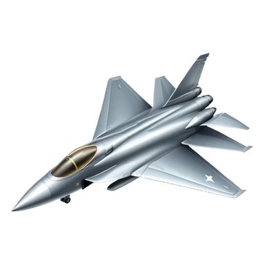 Military jet pointing  sticker