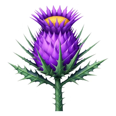thistle sticker